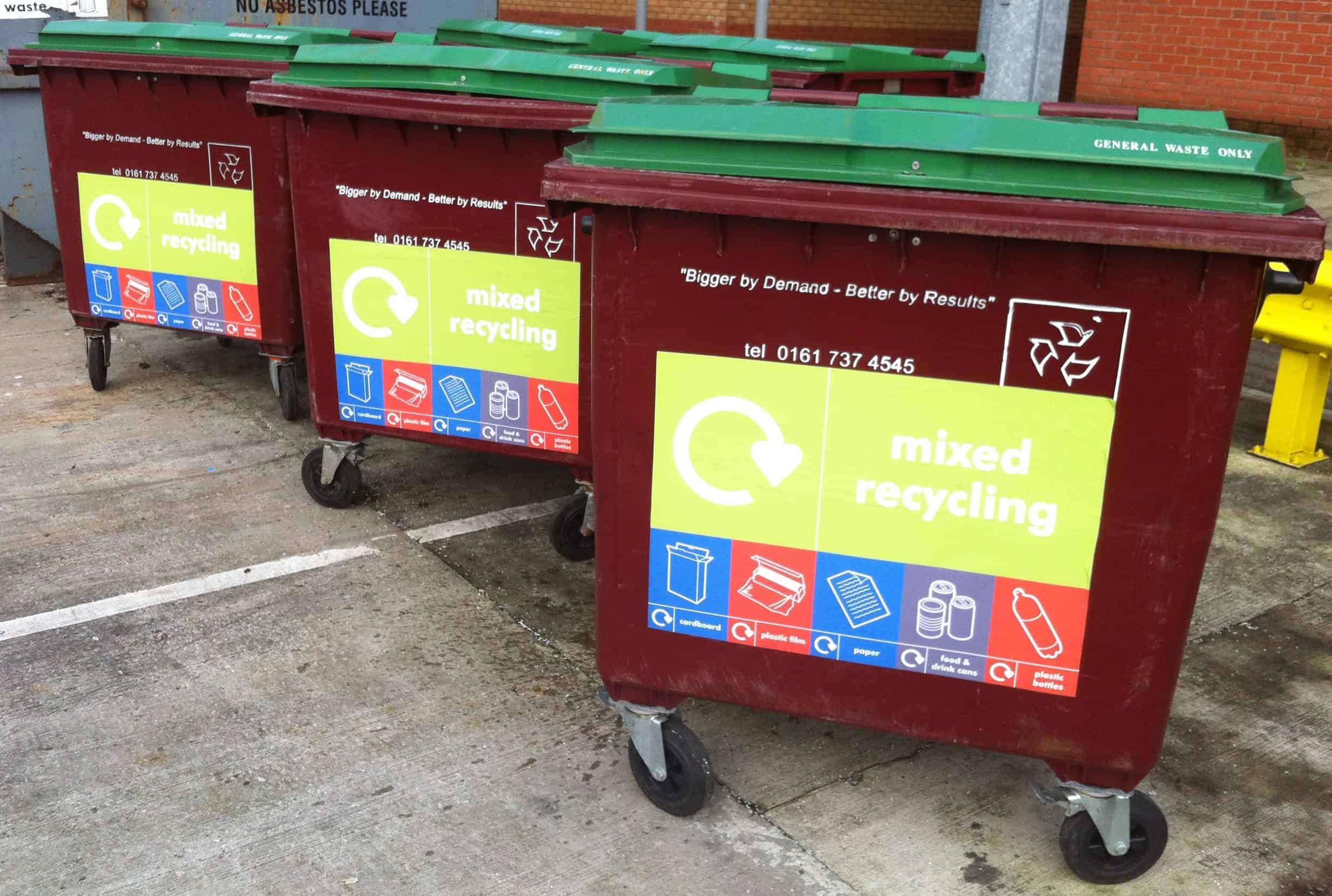 Combination Locks Are The Way Forward For Trade Waste Bins JWS