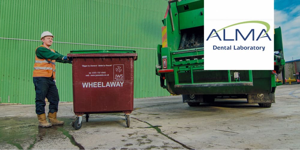 JWS Trade Waste Services for Alma Dental Laboratory